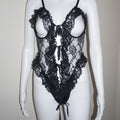 OPEN BUST LACE BODYSUIT VINTAGE S