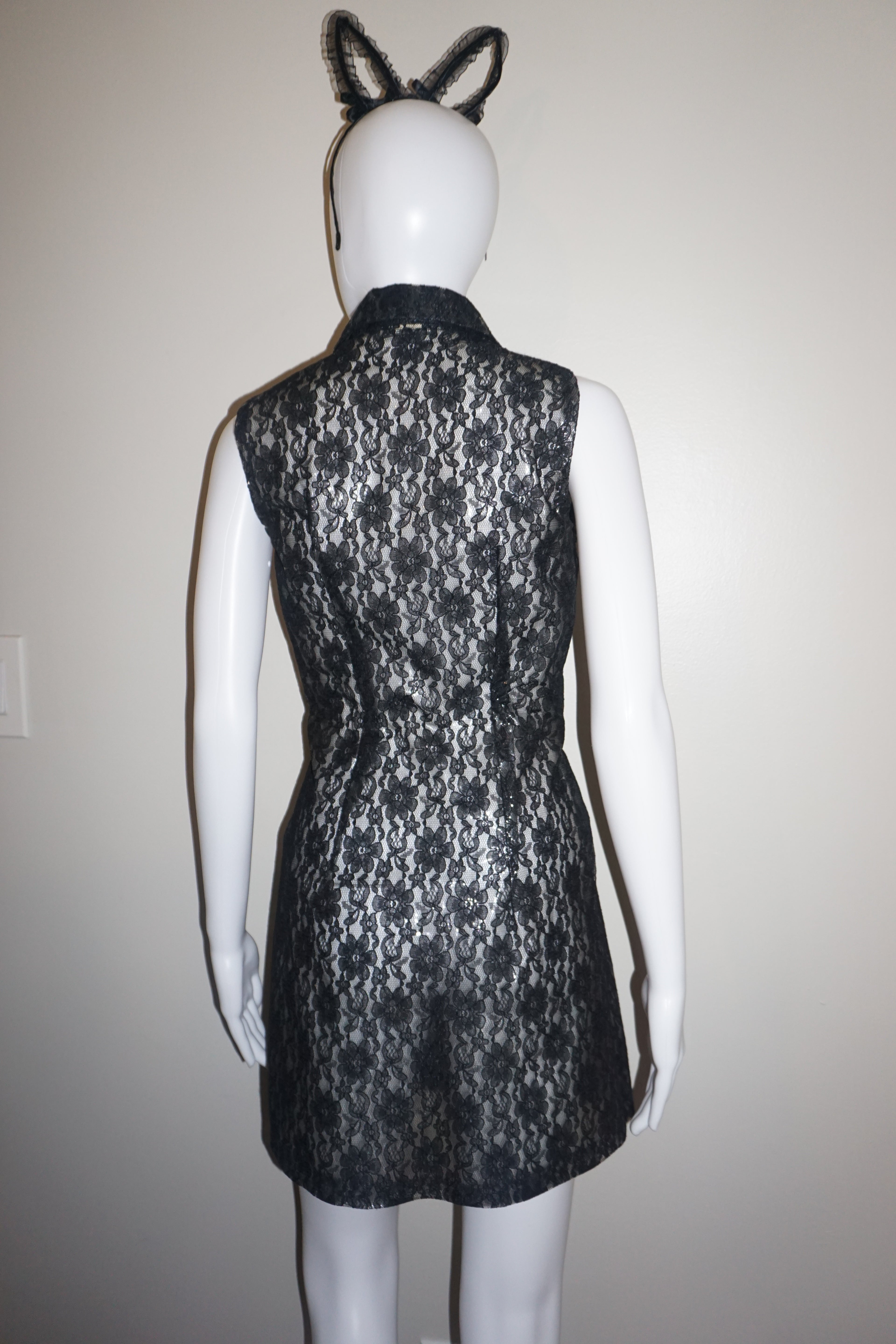 PVC LACE ZIP-UP DRESS by CEMENT VINTAGE S