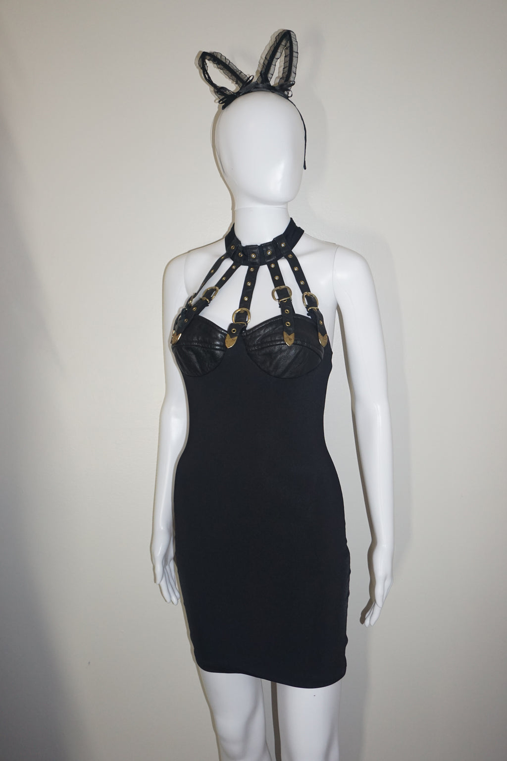 DOMINATRIX DRESS by MONAMEL VINTAGE S