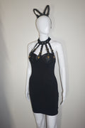 DOMINATRIX DRESS by MONAMEL VINTAGE S