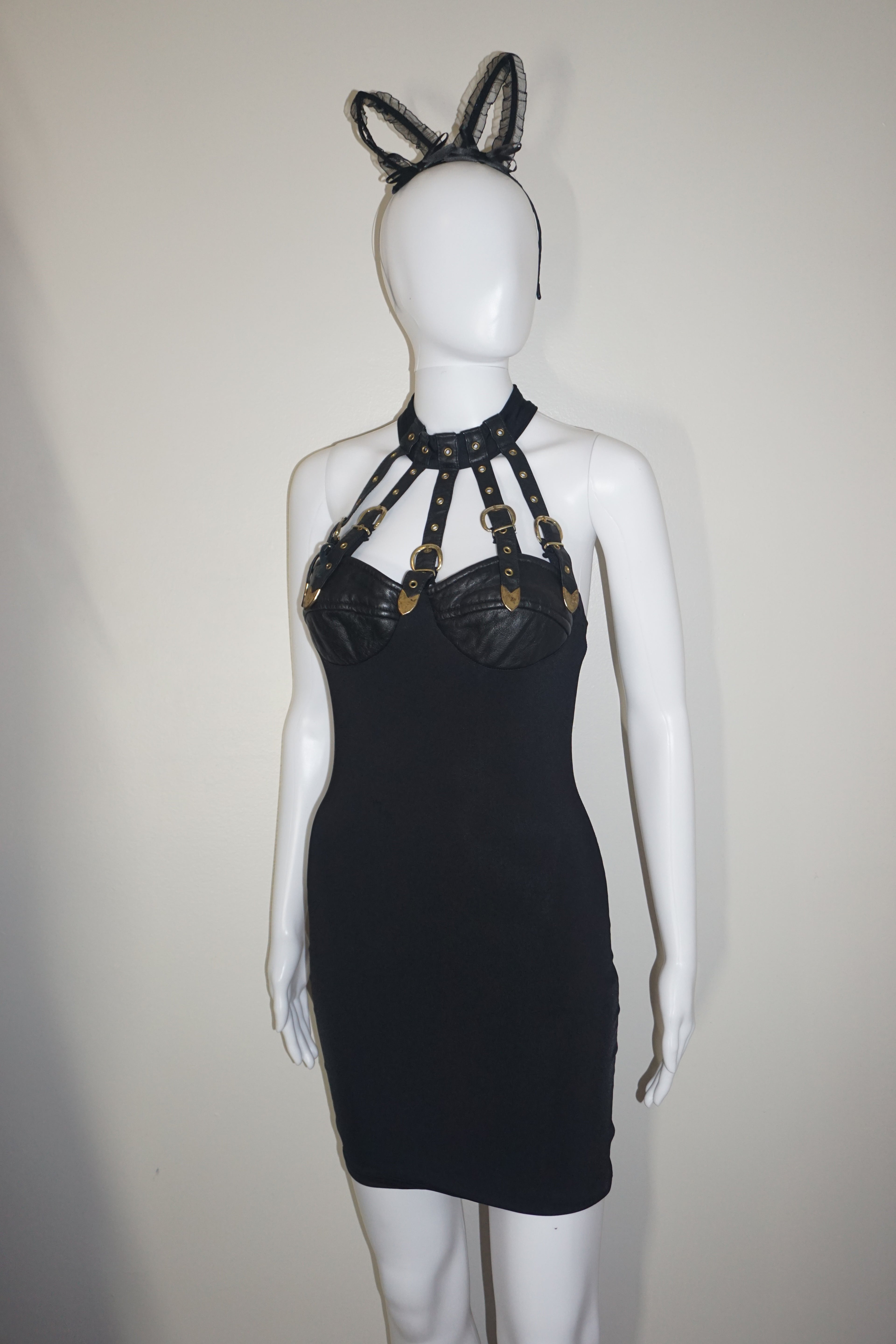 DOMINATRIX DRESS by MONAMEL VINTAGE S