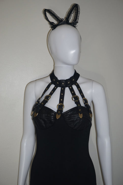 DOMINATRIX DRESS by MONAMEL VINTAGE S