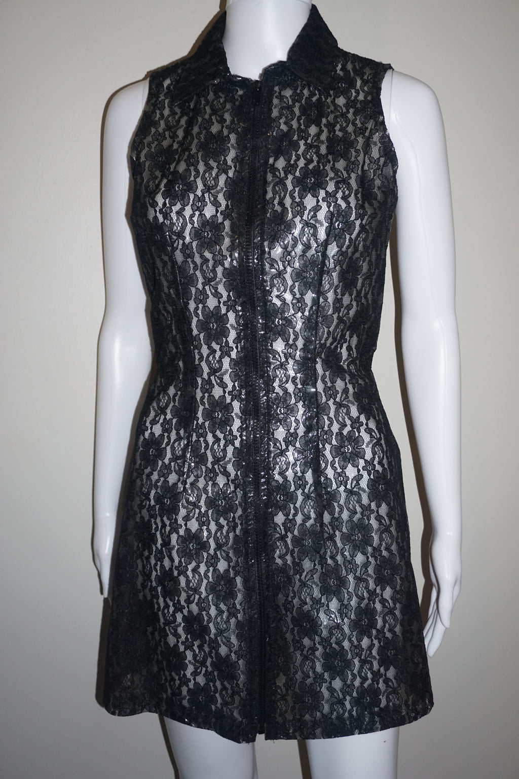 PVC LACE ZIP-UP DRESS by CEMENT VINTAGE S
