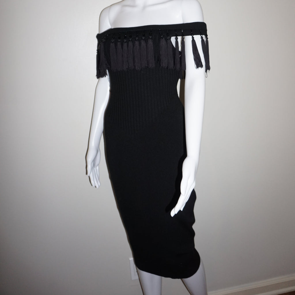 *SOLD* BEADED TASSEL DRESS by MISSONI VINTAGE M