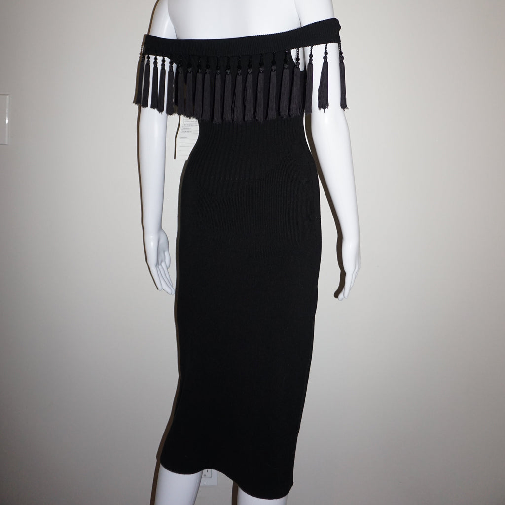 *SOLD* BEADED TASSEL DRESS by MISSONI VINTAGE M