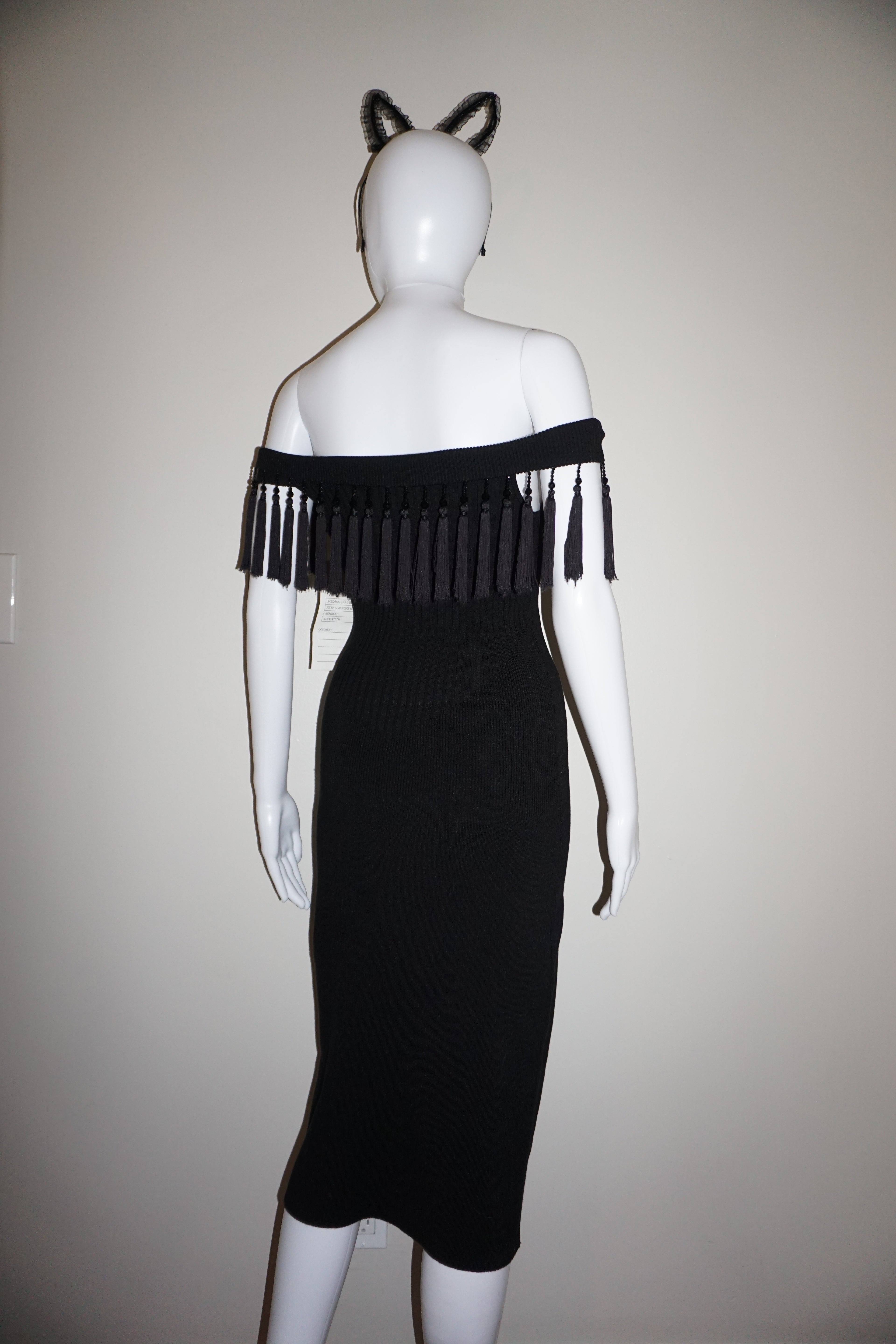 BEADED TASSEL DRESS by MISSONI VINTAGE M