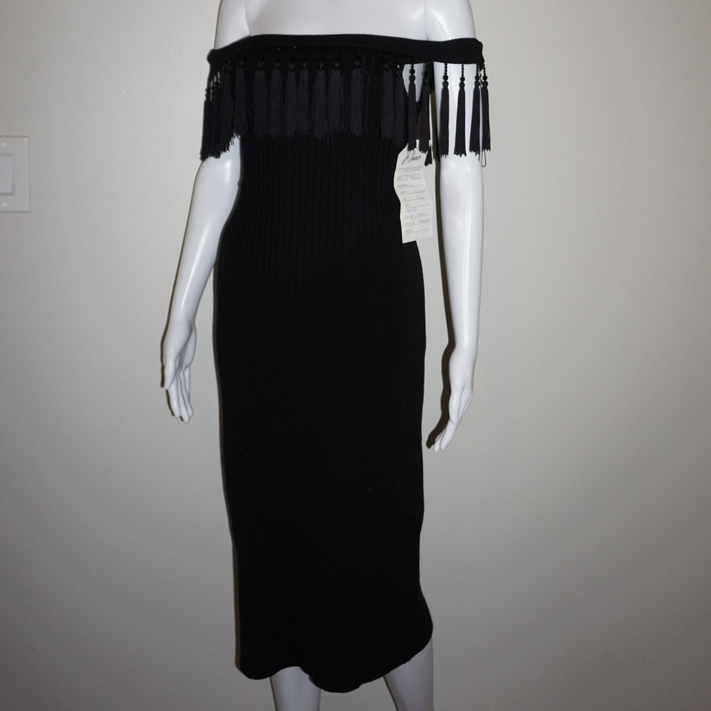*SOLD* BEADED TASSEL DRESS by MISSONI VINTAGE M