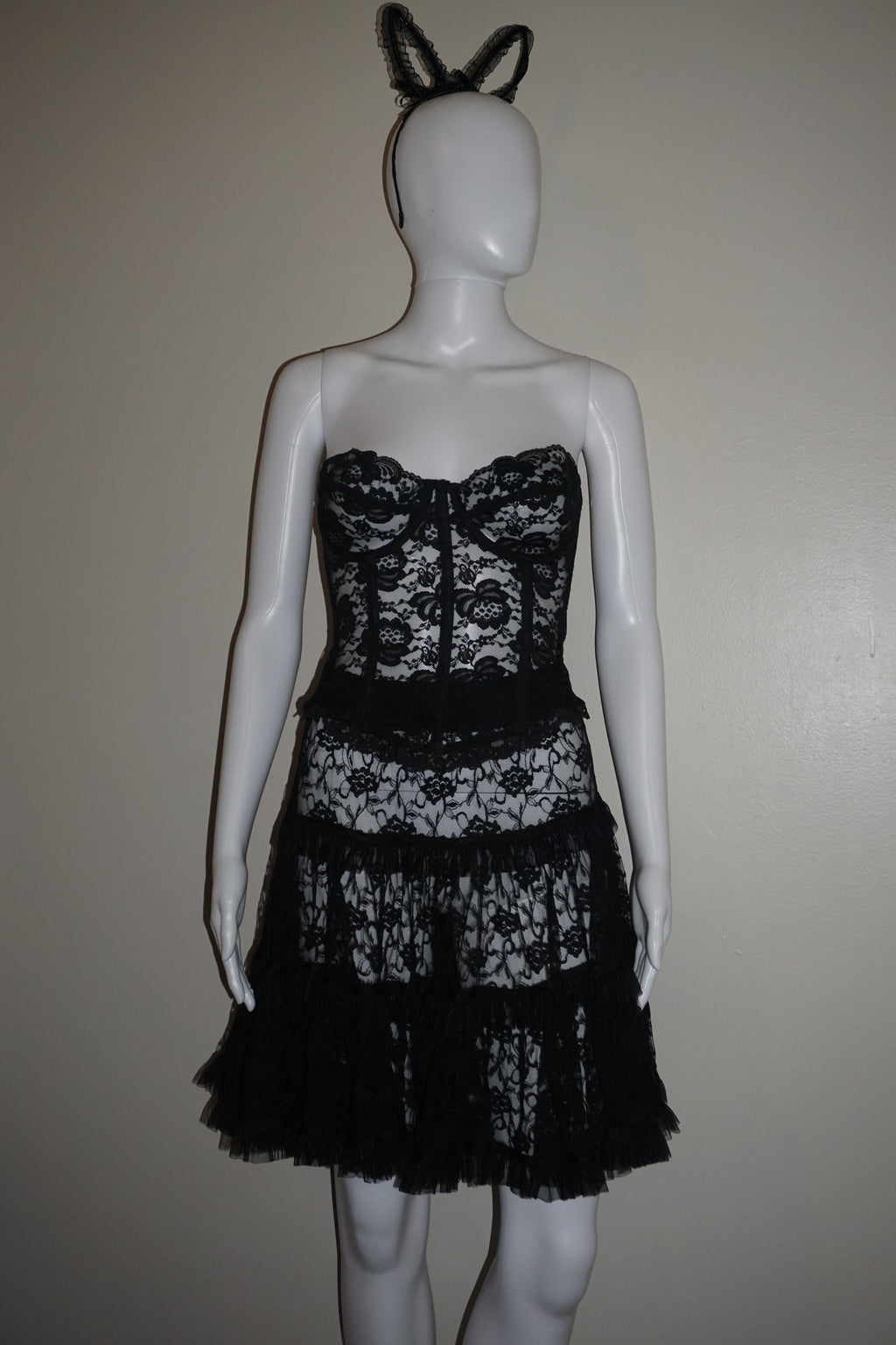 LACE PETTICOAT SKIRT VINTAGE S