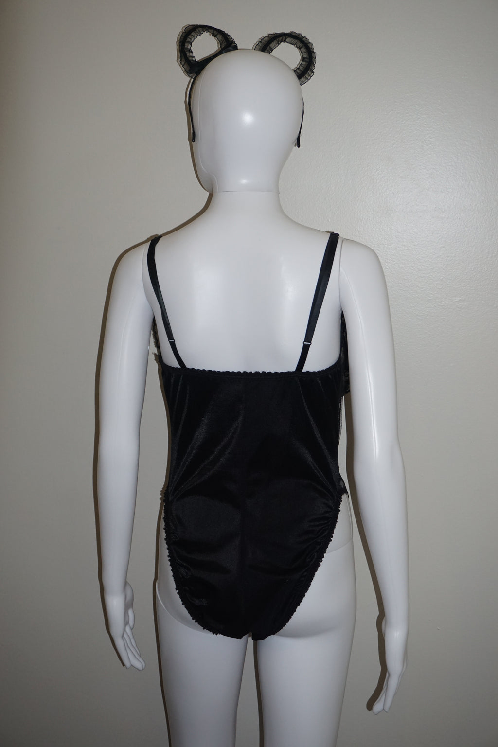 OPEN BUST LACE BODYSUIT by FREDRICKS OF HOLLYWOOD VINTAGE 34