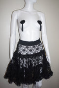 LACE PETTICOAT SKIRT VINTAGE S